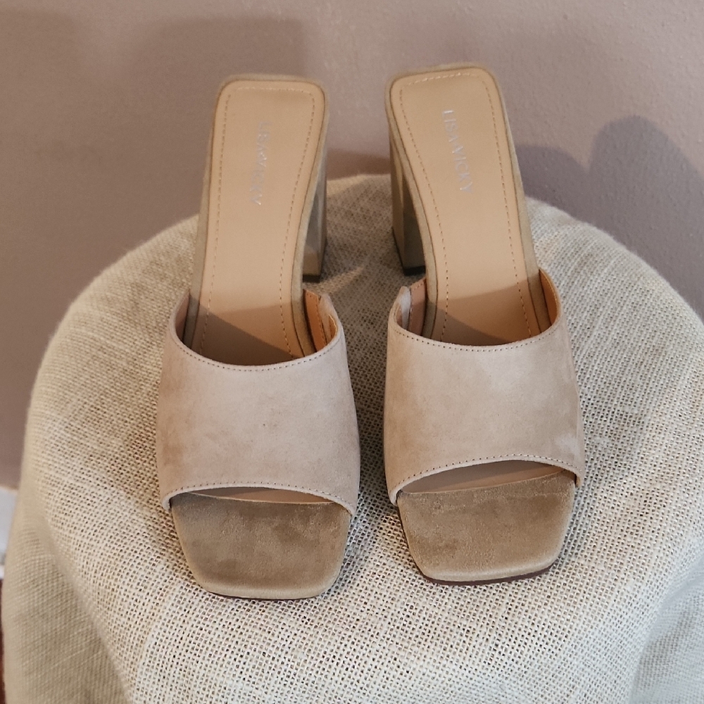 Lisa⭐️Vicky Vital-V Elegant Beige Women's Mules